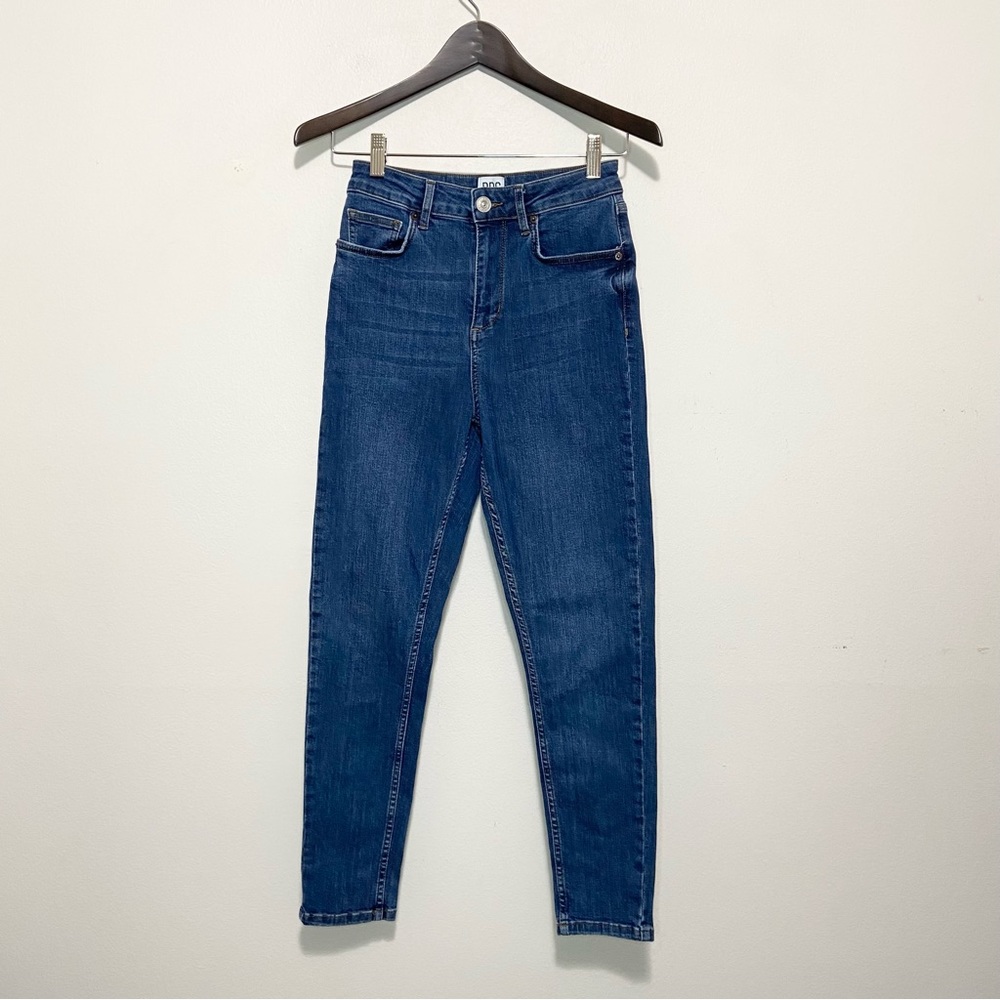 BDG Urban Outfitters Pine Skinny High Rise Medium Wash Ankle Jeans